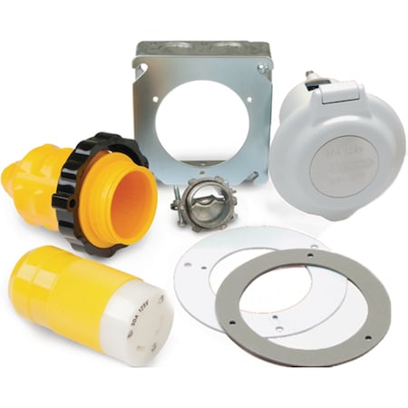 Parkpower By Marinco ParkPower 30ARVKIT Conversion Kit, 30A, White 30ARVKIT